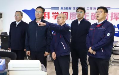 黑龙江省副省长张起翔莅临网信快3参观调研